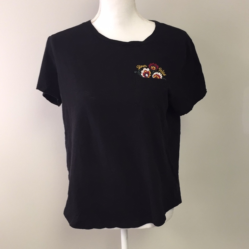 Old Navy Women's Black Short Sleeve T-Shirt M
